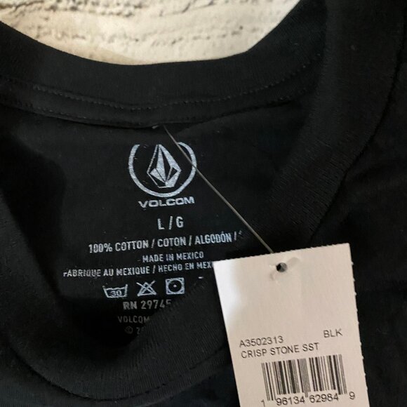 Volcom Crisp Stone Short Sleeve T-shirt L - Picture 6 of 6